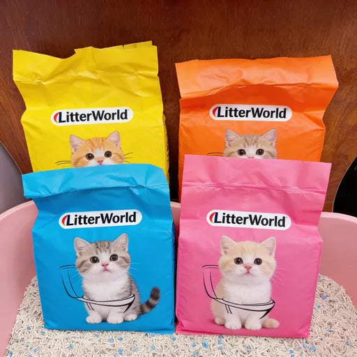 Xelunova® Royal Cloud Clumping Cat Litter – Dust-Free Odor Eraser for Your Feline’s Majestic Throne | No More Stinky Surprises or Dust Cloud Scoop Sessions!