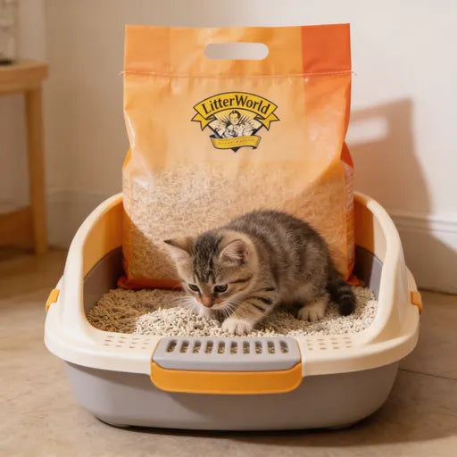 Xelunova® Cloud-Soft Feline Paradise Cat Litter – Kitty’s Private Digging & Napping Sanctuary | Dust-Free, Odor-Vanishing, Purr-Approved for Royal Felines & Their Humans