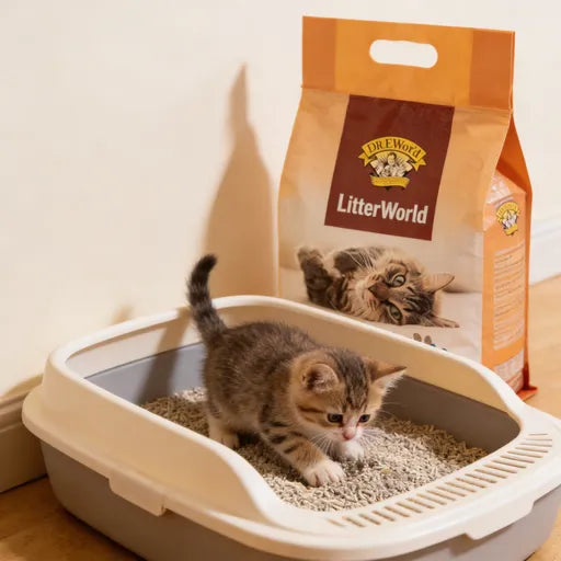 Xelunova® CloudSoft Odor-Vanishing Cat Litter – Kitty’s 5-Star Dust-Free Litter Palace | Clumps Like a Charm, Soft on Paws (Your Nose & Floors Will Thank You!)